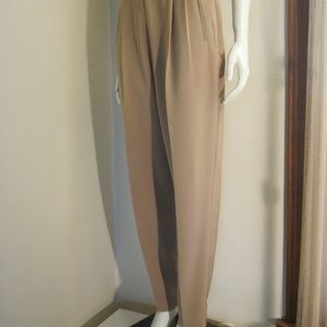 Savvy Nordstrom size 8 Microfiber Classic Tan Pant